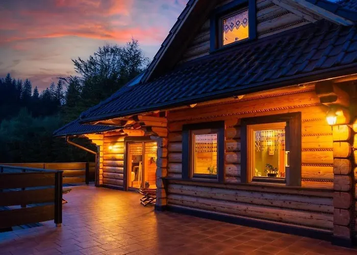 Poziomkowy Dom- Wisla, Dom Z Bali, Sauna, Taras